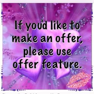 Please feel free to make an offer!